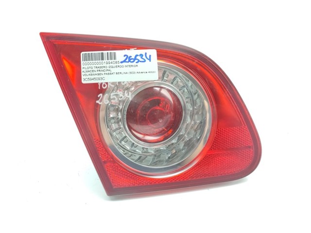3C5945093C VAG Фонарь задний левый внутренний купить в Тернополь