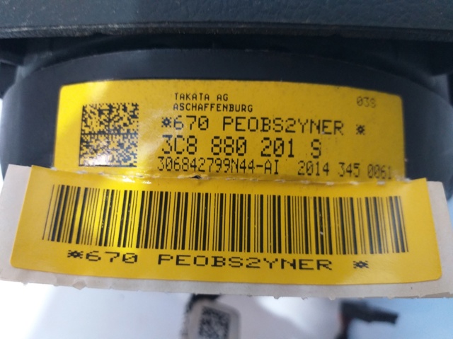 3C8880201S Подушка безопасности водителя купить Днепр