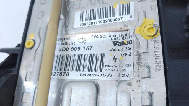 VAG 3D0909157 Ксенон, блок управления в наличии Днепр