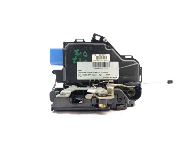Fecho da porta dianteira esquerda 3D1837015 VAG