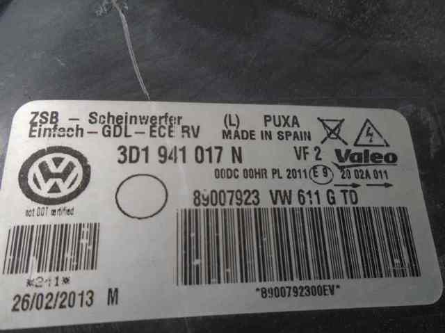 Luz esquerda 3D1941017N VAG