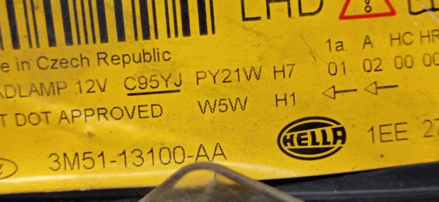 3M5113100AA FORD Фара правая купить в Ирпень
