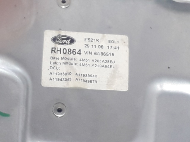 3M51R23200DA FORD Стеклоподъемник передней левой двери купить в Николаев