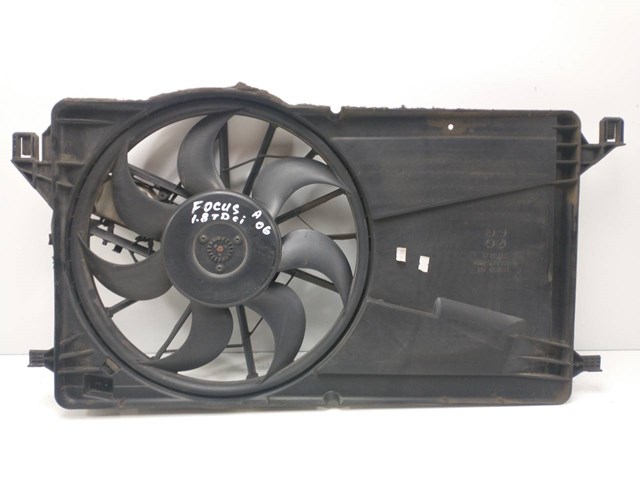 3M5H8C607RH FORD Диффузор радиатора охлаждения, в сборе с мотором и крыльчаткой купить в Ровно