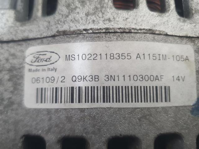 3N1110300AF FORD Генератор купить в Тернополь