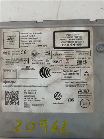 VAG 3Q0035824C Блок управления мультимедийный в наличии Запорожье