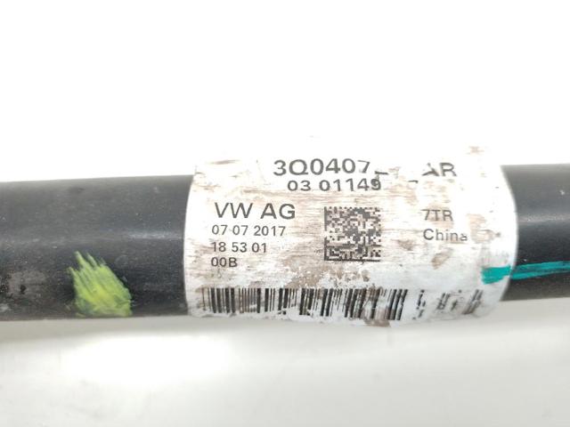 VAG 3Q0407271AQ Полуось (привод) передняя левая в наличии Павлоград