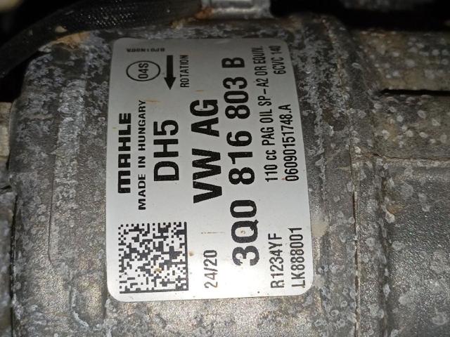 Compressor de aparelho de ar condicionado 3Q0816803B VAG