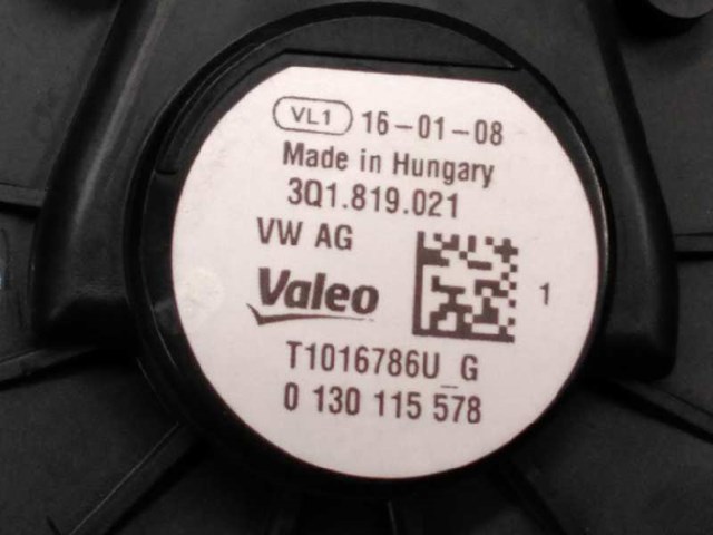 Ventilador calefacción para volkswagen passat lim. (3G2) R-Line Exclusivo BMT / 02,17 - ... CRLB 3Q1819021