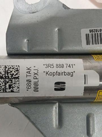 3R5880741 VAG Подушка безопасности (AIRBAG) шторка боковая левая купить в Запорожье