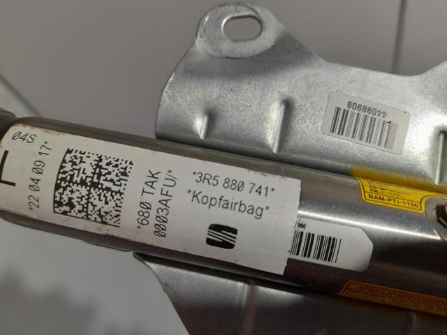 3R5880741 VAG Подушка безопасности (AIRBAG) шторка боковая левая купить в Сумы