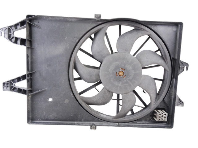 Ventilador elétrico de esfriamento montado (motor + roda de aletas) 3S718C607BD FORD