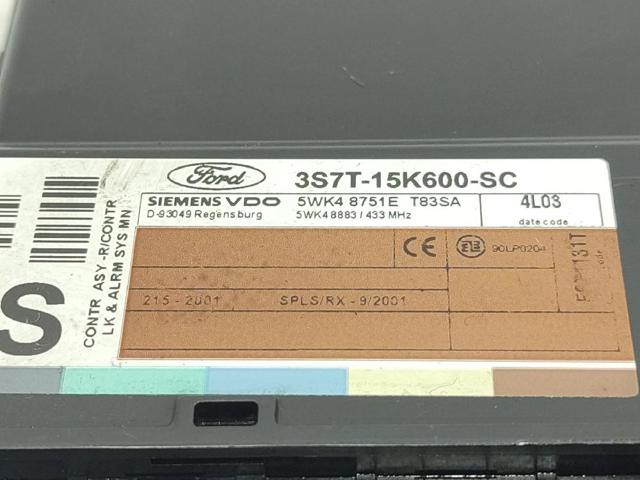 Unidade de conforto Ford Mondeo 3 BWY