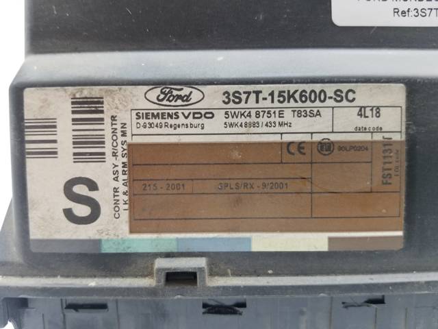 Unidade de conforto Ford Mondeo 3 BWY