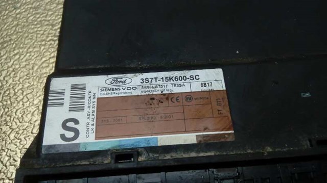 3S7T15K600SC FORD Блок комфорта купить в Павлоград