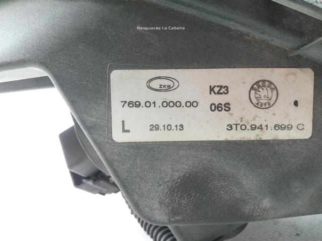 3T0941699C VAG Фара противотуманная левая купить в Чернигов