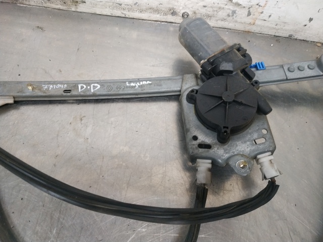Mecanismo de acionamento de vidro da porta dianteira direita Renault Espace 4 JK0