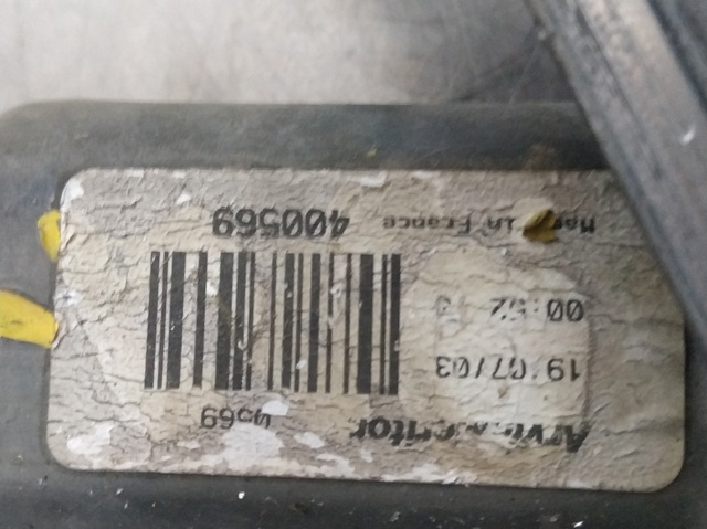 Mecanismo de acionamento de vidro da porta dianteira direita Renault Espace 4 JK0