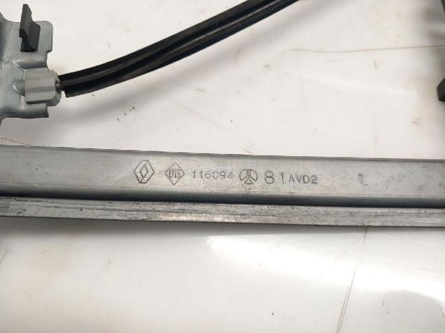 Mecanismo de acionamento de vidro da porta dianteira direita Renault Espace 4 JK0