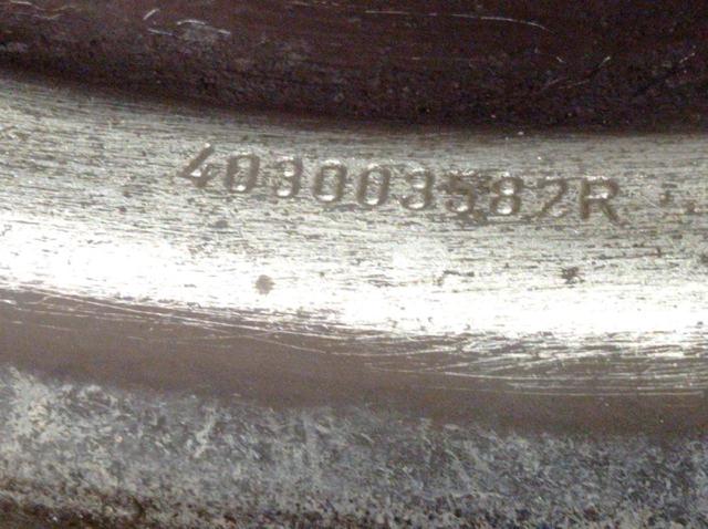 403000037R RENAULT Диски колесные стальные (штампованные) купить в Днепр