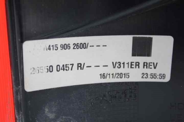 MERCEDES 4159062600 Задний фонарь в наличии Ровно