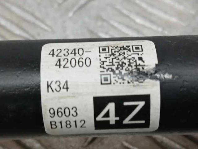 TOYOTA 4234042060 Полуось задняя левая в наличии Житомир