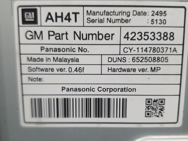 OPEL 42353388 Дисплей многофункциональный в наличии Житомир