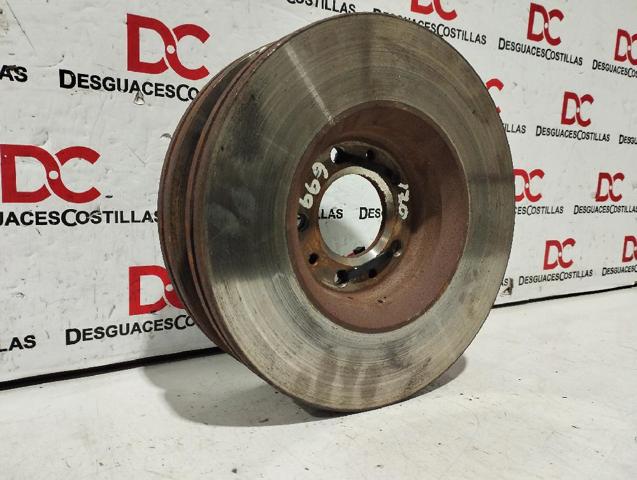 Disco do freio dianteiro 424992 PEUGEOT