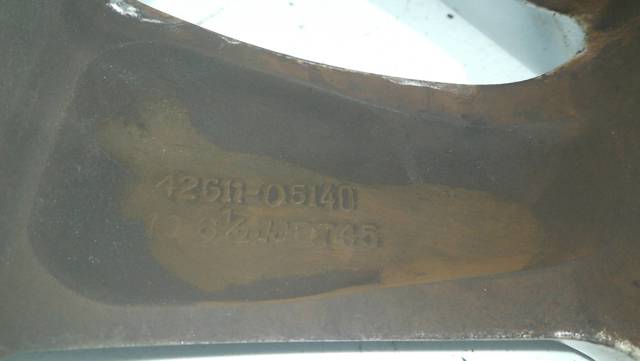 4261105140 TOYOTA Диски колесные стальные (штампованные) купить в Харьков