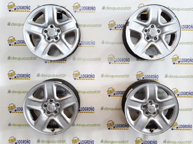 Discos de roda de aço (estampados) 4261142200 Toyota