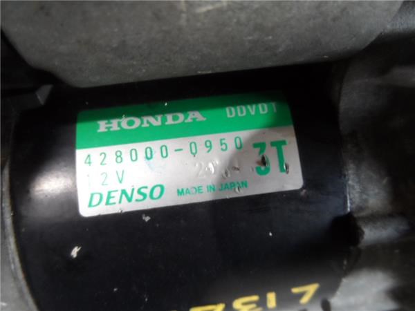Motor de arranque para Honda Jazz II (gd_,gd_,gd_) (2002-2008) 1.2 i-DSi (GD5,GE2) L12A1 4280000950