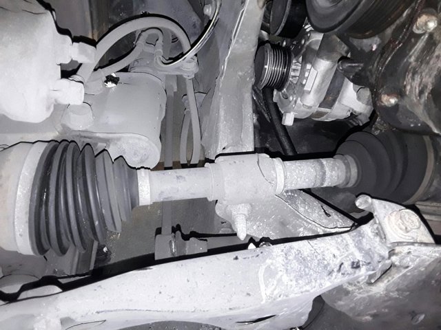 Transmissão dianteira direita para Toyota Avensis 2.2 D-4D (adt251_) 2AD 4341005320