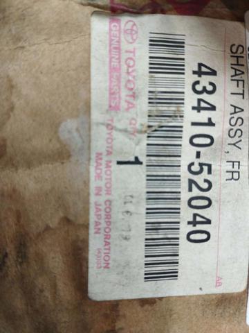 TOYOTA 4341052040 Правая полуось в наличии Черновцы