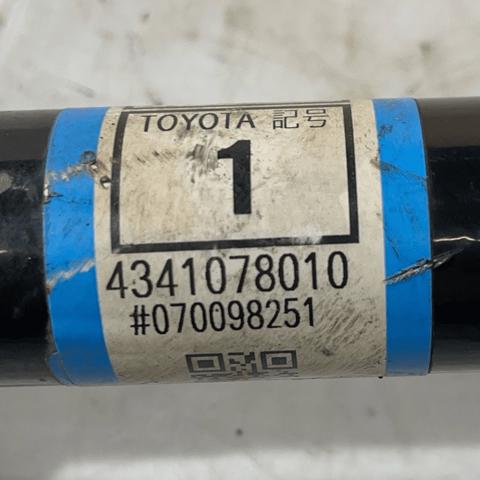 4341078010 TOYOTA Правая полуось купить в Сумы