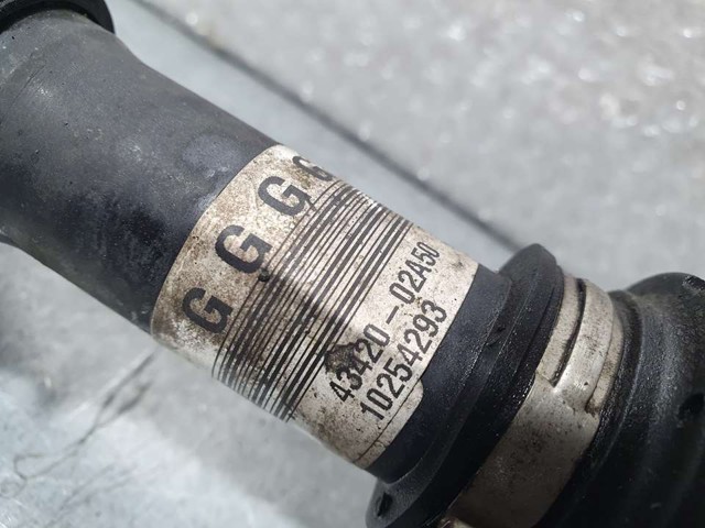 4342002A50 TOYOTA Полуось (привод) передняя левая купить в Каменское
