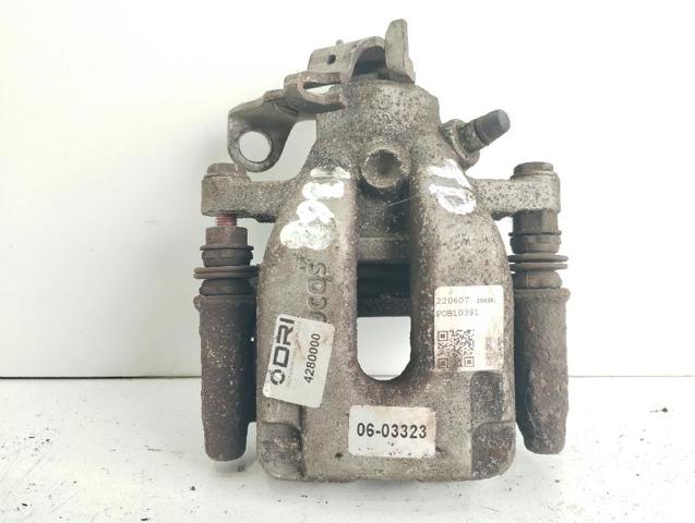 Suporte do freio traseiro direito 4401N7 PEUGEOT