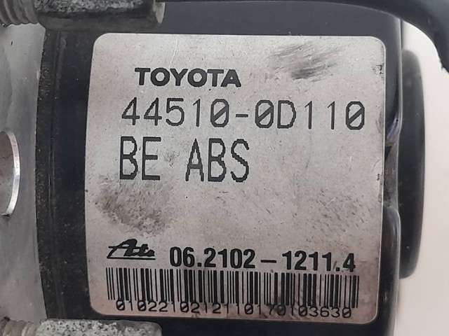 445100D110 TOYOTA Блок управления АБС (ABS) гидравлический купить в Винница