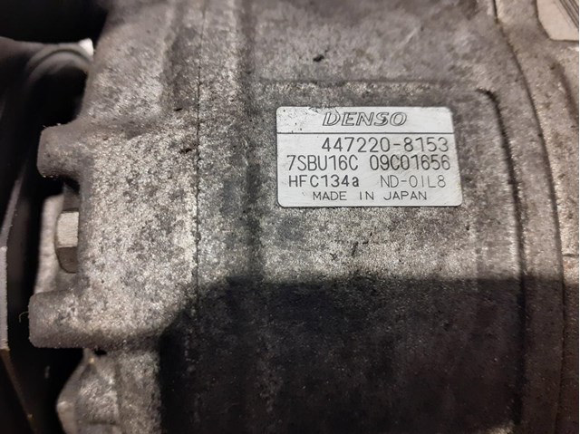 Compressor de ar condicionado para Lancia Lybra SW 2.4 JTD (839BXE1A) 841C000 4472208153