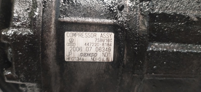 Compressor de ar condicionado para volkswagen passat 1.9 tdi ajm 4472208184