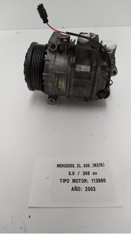 Compressor de ar condicionado para Mercedes-Benz C-Class Coupé (C204) C 220 CDI (204.302) d 651911 4472208221