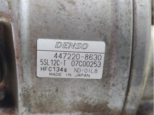 Compressor de ar condicionado para Fiat Stilo 1.6 16V (192_xb1a) 182B6000 DENSO 4472208630