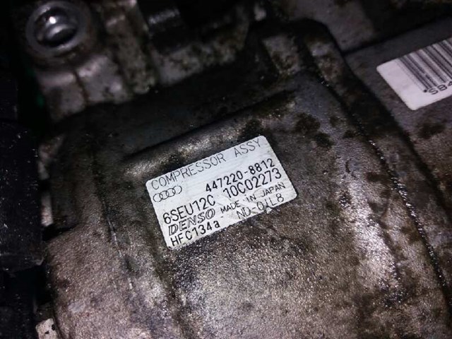 Compressor de ar condicionado para audi a6 2.5 tdi bfc 4472208812