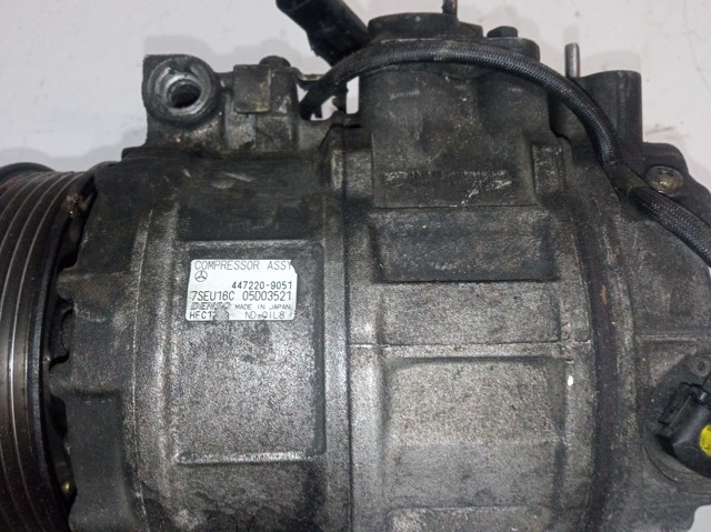 Compressor de ar condicionado para Mercedes-Benz E-Class E 220 CDI (211.006) 646961 4472209051
