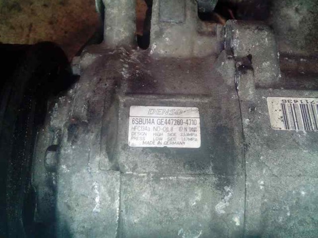 Compressor de ar condicionado para BMW 1 116 D N47D16A GE4472604710