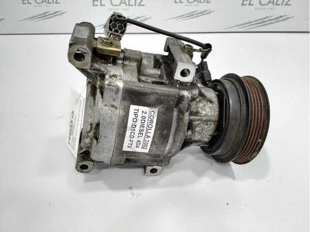Compressor de ar condicionado para Toyota Corolla Verso (_e12_) (2001-2004) 4472607090