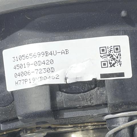 TOYOTA 451300D630C1 Подушка безопасности водителя в наличии Тернополь