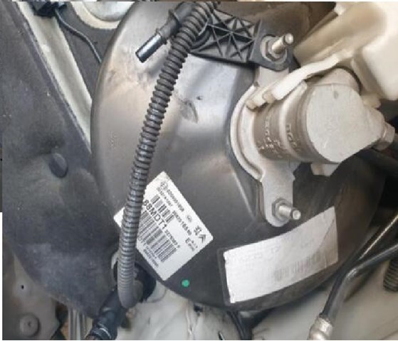 Reforçador dos freios a vácuo 4535AA Peugeot/Citroen