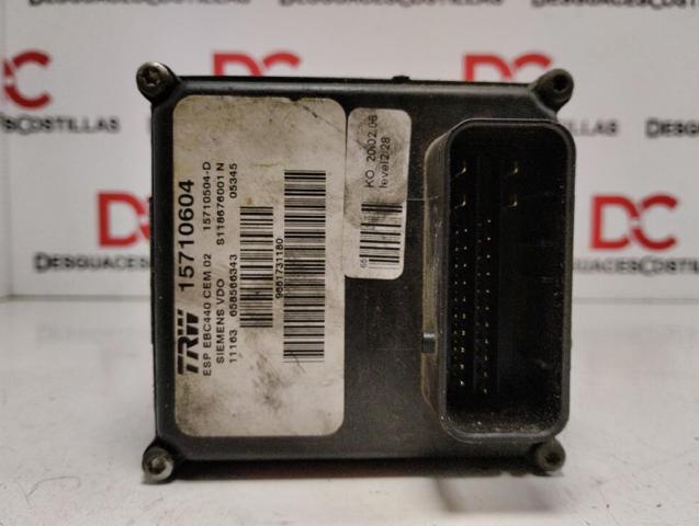 Unidade hidráulico de controlo ABS Peugeot 407 6E