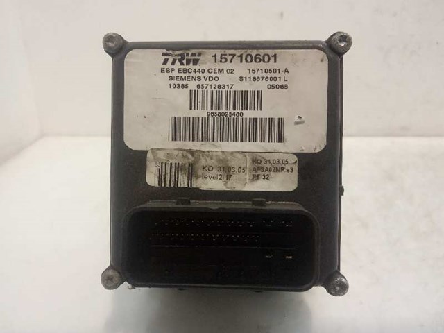 Unidade hidráulico de controlo ABS Peugeot 407 6E