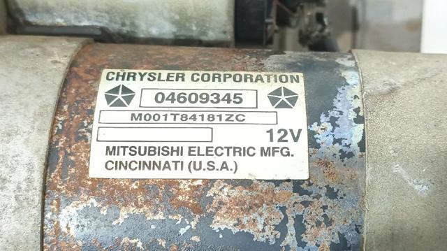 4609345 CHRYSLER Стартер купить в Запорожье